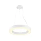 SLV Medo Ring 60 Hanglamp Aluminium Wit 27W 4000lm 110D - 930-940 CCT | Beste Kleurweergave - Dimbaar 