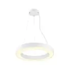 SLV Medo Ring 60 Hanglamp Aluminium Wit 26W 4000lm 110D - 930-940 CCT | Beste Kleurweergave - Dali Dimbaar 