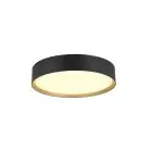 SLV Decona 30 Plafondlamp Aluminium Zwart Rond 17W 1760lm - 930-940 CCT | IP44 - Beste Kleurweergave - Dimbaar 