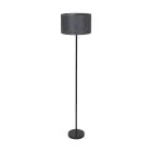 Ledvance Decor Felt Weaving Cans Vloerlamp Donker Grijs | Geschikt voor 5X E14