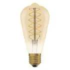 Ledvance Vintage 1906 LED E27 Peer Goud 7W 600lm - 822 Zeer Warm Wit | Dimbaar - Vervangt 48W