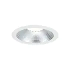 Sylvania LED Downlight Insaver Slim 205 Aluminium Wit 20W 2350lm 70D - 830 Warm Wit | Zaagmaat 205mm - IP44 - Dimbaar