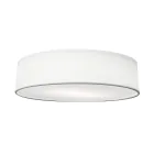 D'Lite Lunelle Plafondlamp 50cm Textiel Wit | Geschikt voor 1x E27 
