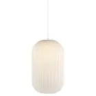Nordlux Milford 20 Pendelarmatuur Glas Wit | Geschikt voor 1x E27