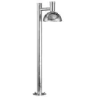 Nordlux Arki LED Sokkel Lamp Metaal Brushed Aluminium | Geschikt voor 1x E27 