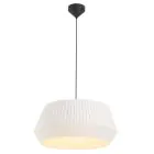 Nordlux Dicte 53 Pendelarmatuur Textiel Wit | Geschikt voor 1x E27
