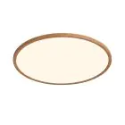 Nordlux LED Plafondlamp Oja 42 Hout 24W 2150lm - 827 Zeer Warm Wit | Dimbaar