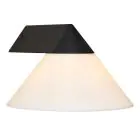 Nordlux Linas Wandlamp Aluminium Zwart | Geschikt voor 1x E27