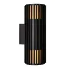 Nordlux Aludra Wandlamp  Kustgebied Zwart Up & Down | Geschikt voor 2x E27