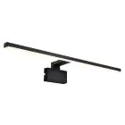 Nordlux Marlee 80 Wandlamp Aluminium Zwart 11.5W 1000lm - 930 Warm Wit | IP44 - Beste Kleurweergave