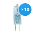 Voordeelpak 10x Osram 64410 Halostar Starlite 2000 G4 10W 6V 927 | Zeer Warm Wit - Beste Kleurweergave