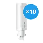 Voordeelpak 10x Philips CorePro PL-C LED 4.5W 830 | Warm Wit - 4-Pin - Vervangt 10W & 13W