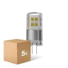Voordeelpak 5x Ledvance Performance LED Capsule Helder G4 1.5W 200lm - 827 Zeer Warm Wit | Vervangt 20W