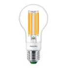 Philips MASTER LED Lamp Ultra Efficient E27 Peer Helder 4W 840lm - 830 Warm Wit | Dimbaar - Vervangt 60W