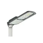 Philips LED Straatverlichting AluRoad Medium Aluminium Grijs 65W 10320lm 5x55x150D - 740 Koel Wit | IP66 - Asymmetrisch