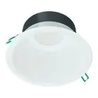 Philips LED Downlight Coreline DN142B Aluminium Wit 11W 1200lm 60D - 830 Warm Wit | Zaagmaat 155mm - IP20 - Dimbaar - Wit Reflector - Emergency
